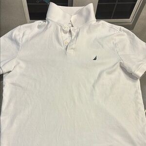 Nautica Men's Classic White Polo Shirt